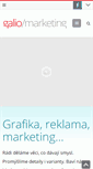 Mobile Screenshot of galio.cz